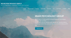 Desktop Screenshot of miamipsychology.com