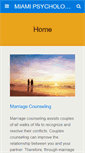 Mobile Screenshot of miamipsychology.com